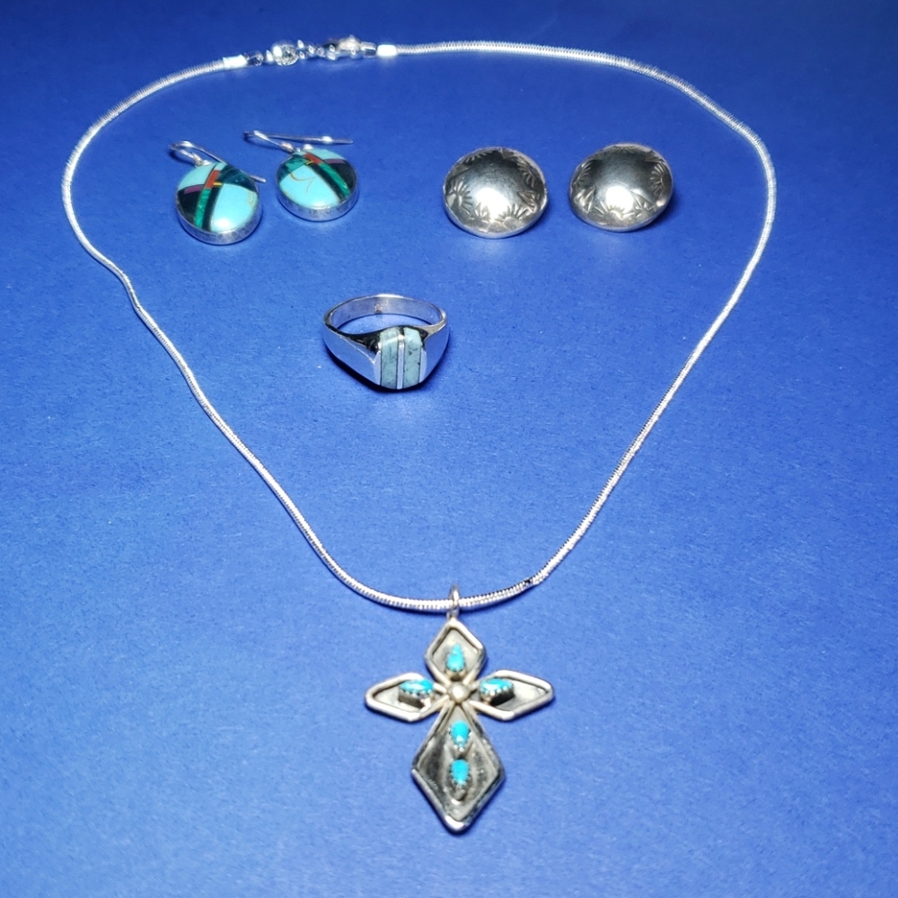 Sterling Silver Native American Jewelry